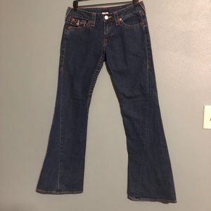 True Religion Medium Wash Joey Flare - Size 30